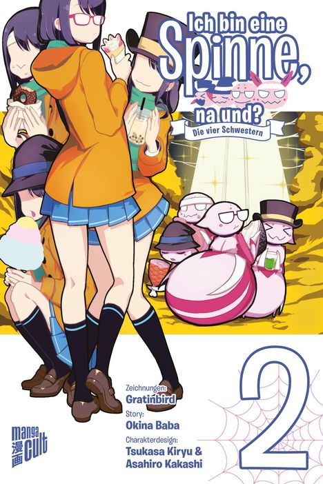 Okina Baba: Ich bin eine Spinne, na und? - DIe vier Schwestern 2, Buch