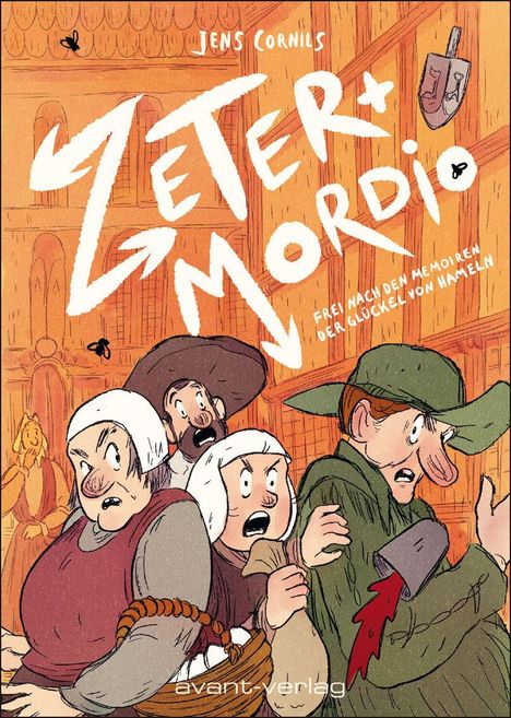 Jens Cornils: Zeter und Mordio, Buch