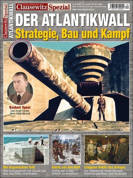 Stefan Krüger: Clausewitz Spezial 34. Der Atlantikwall, Buch