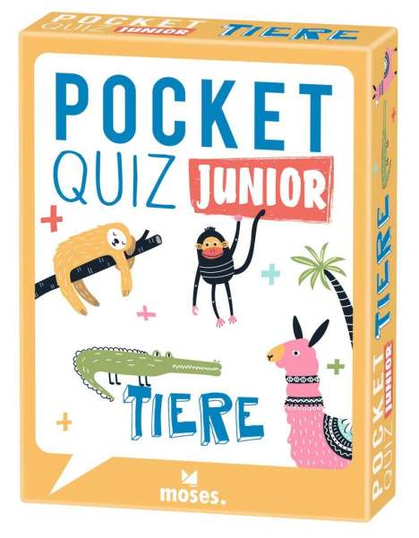 Jürgen Winzer: Pocket Quiz junior Tiere, Spiele