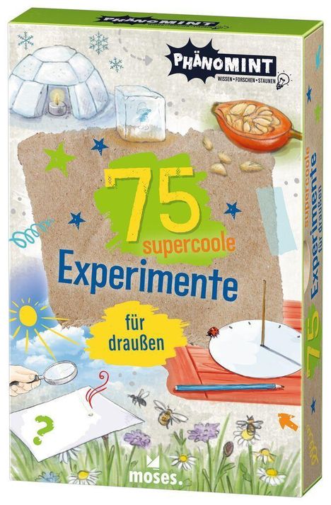 Anita van Saan: PhänoMINT 75 supercoole Experimente für draußen, Buch