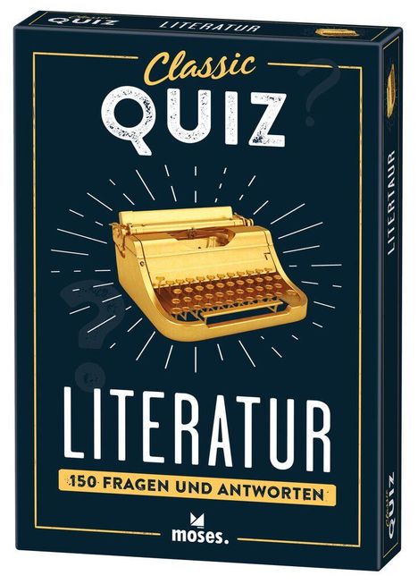 Dirk Blechschmidt: Classic Quiz Literatur, Spiele