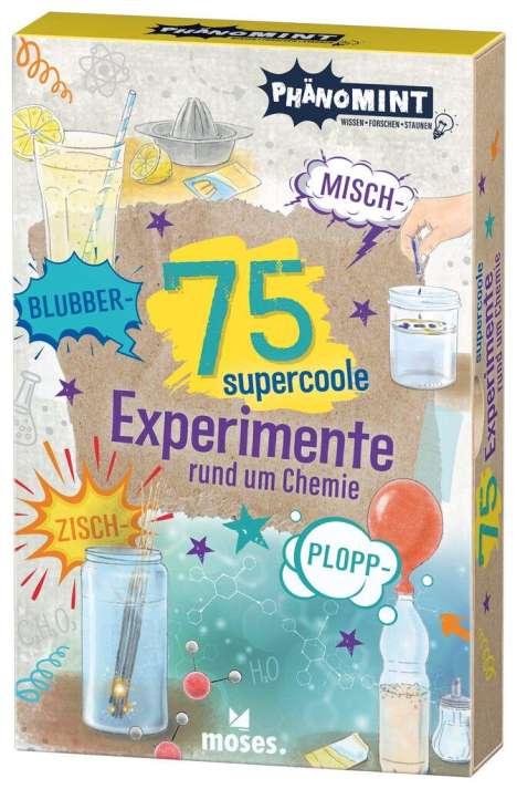Anita van Saan: PhänoMINT 75 supercoole Blubber-Zisch-Misch-Plopp-Experimente, Buch