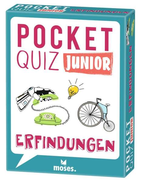 Jürgen Winzer: Pocket Quiz Junior Erfindungen, Spiele