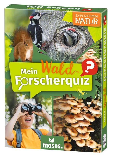 Britta Vorbach: Mein Wald-Forscherquiz, Spiele