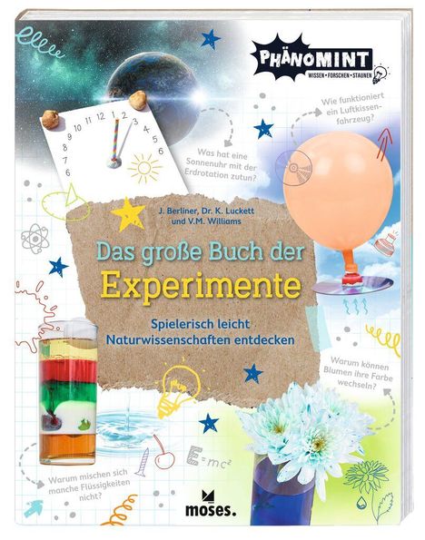 Jonny Berliner: PhänoMINT Das große Buch der Experimente, Buch