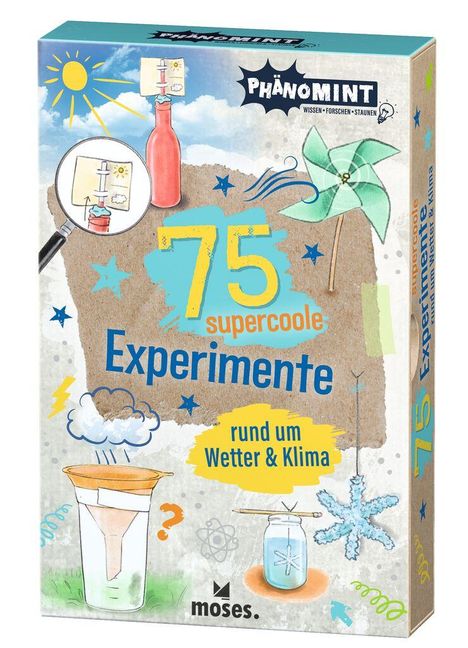 Carola von Kessel: PhänoMINT 75 supercoole Experimente rund um Wetter &amp; Klima, Buch
