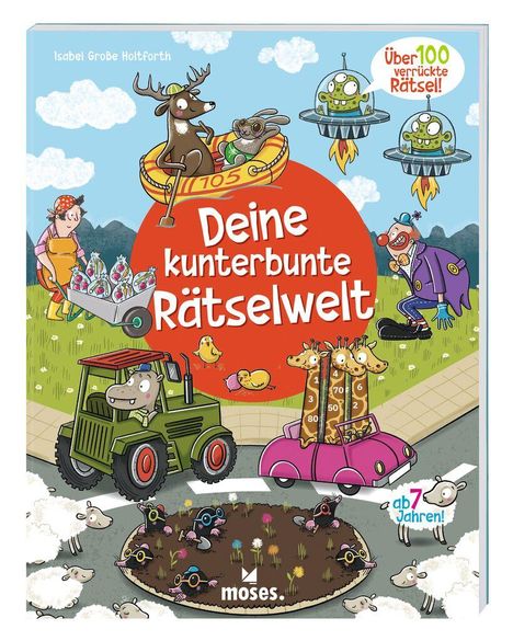 Isabel Große-Holtforth: Deine kunterbunte Rätselwelt, Buch