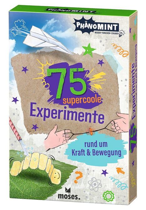 Nicola Berger: PhänoMINT 75 supercoole Experimente rund um Kraft und Bewegung, Buch