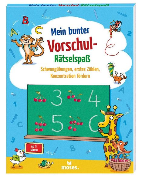 Tau Christine: Mein bunter Vorschul-Rätselspaß, Buch