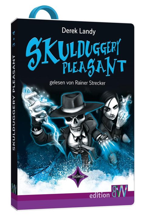 Derek Landy: Landy, D: Skulduggery Pleasant 3+4/ Hörstick, Diverse