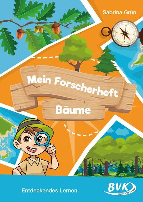 Sabrina Grün: Mein Forscherheft - Bäume, Buch