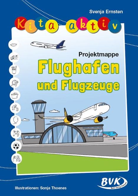 Jenny Hütter: Kita aktiv Projektmappe Flughafen, Buch