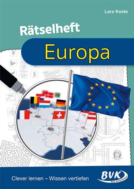 Lara Keste: Rätselheft Europa, Buch