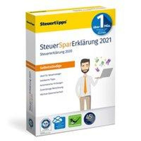 SteuerSparErklärung Selbstständige 2021/CD-ROM, CD-ROM