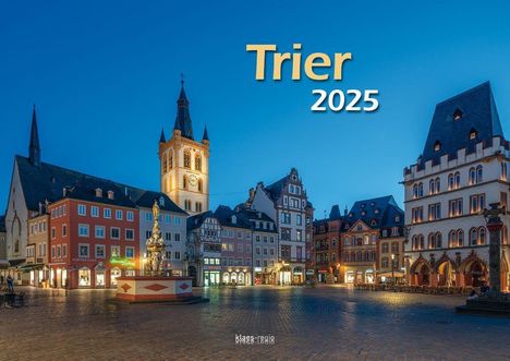 Trier 2025 Bildkalender A3 Spiralbindung, Kalender