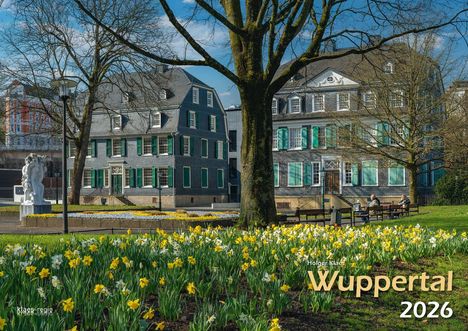 Wuppertal 2026 Bildkalender A3 Spiralbindung, Kalender