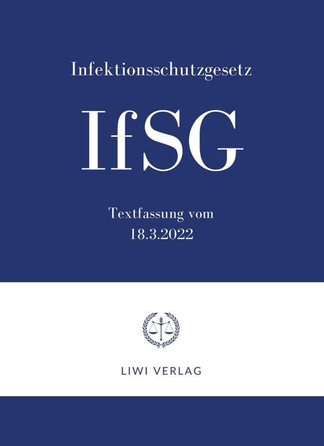 Infektionsschutzgesetz IfSG 2022, Buch