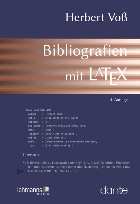 Herbert Voß: Bibliografien mit LaTeX, Buch