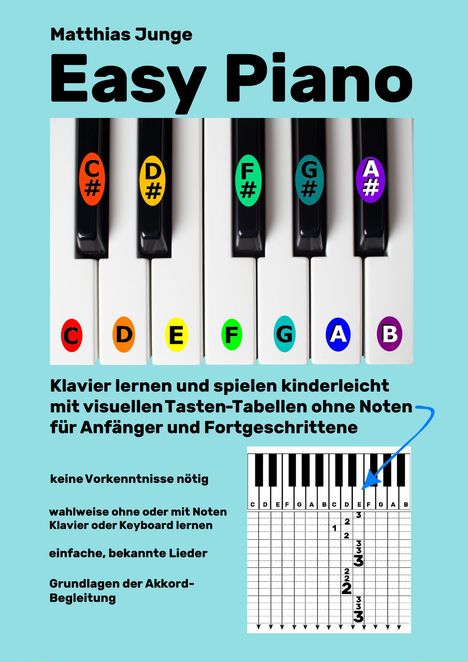 Matthias Junge: Easy Piano, Buch
