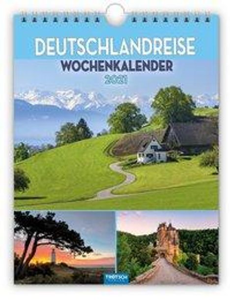 Wochenkalender "Deutschland Reise" 2021, Kalender