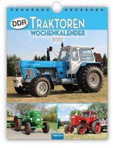 Wochenkalender "DDR-Traktoren" 2021, Kalender