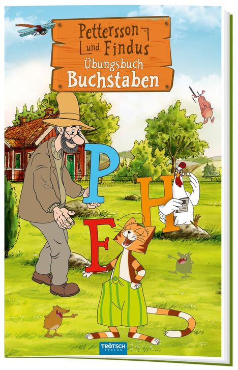 Trötsch Pettersson und Findus Buchstaben Übungsbuch, Buch