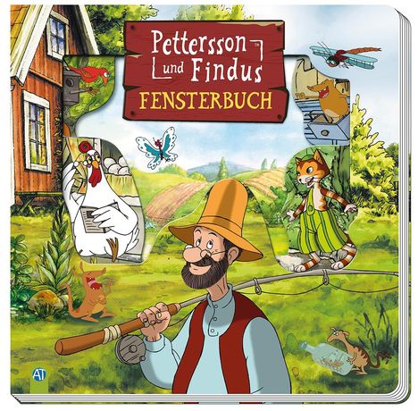 Trötsch Pettersson und Findus Fensterbuch, Buch