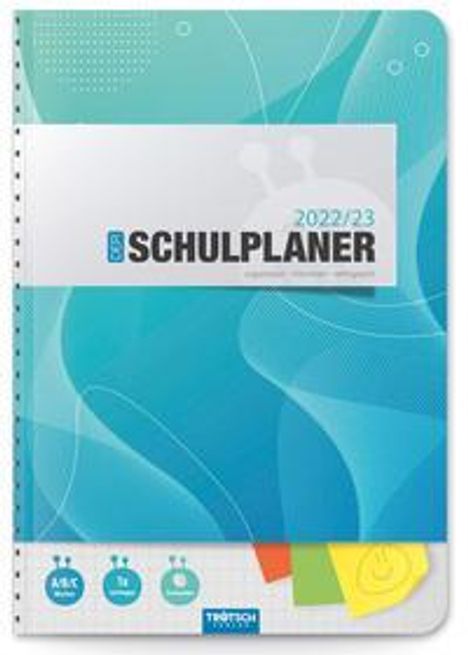 Trötsch Schulplaner Türkis 2022/2023, Buch