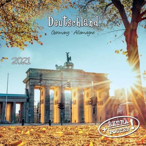 Deutschland - Germany - L'Allemagne 2021 Artwork, Kalender