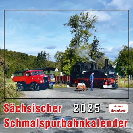 Sächsischer Schmalspurbahnkalender 2025, Kalender