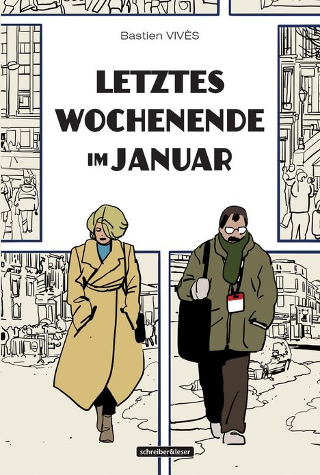 Bastien Vivès: Letztes Wochenende im Januar, Buch