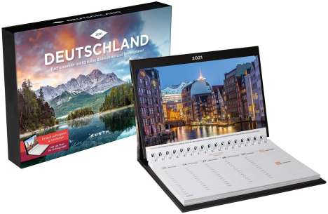 Deutschland Tischkalender 2021, Kalender