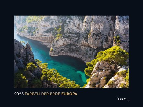 Farben der Erde Europa - KUNTH Wandkalender 2025, Kalender