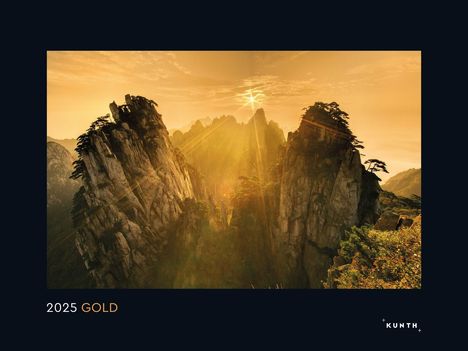 Gold - KUNTH Wandkalender 2025, Kalender