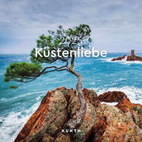 Küstenliebe - KUNTH Broschurkalender 2025, Kalender