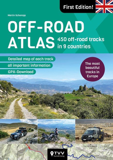 Martin Schempp: OFF-ROAD ATLAS (english edition), Buch