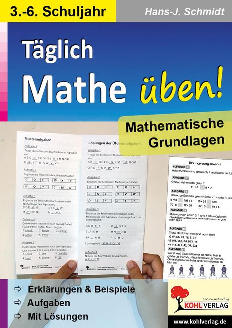 Hans-J. Schmidt: Täglich Mathe üben!, Buch