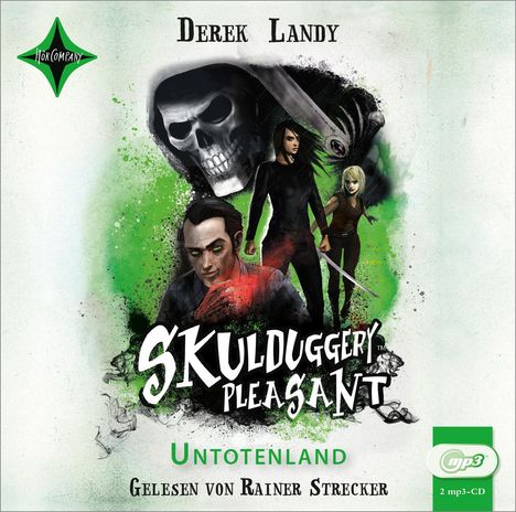 Derek Landy: Skulduggery Pleasant 13 - Untotenland, 2 CDs