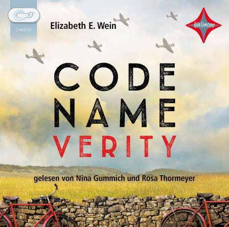 Elizabeth E. Wein: Code Name Verity, 2 MP3-CDs