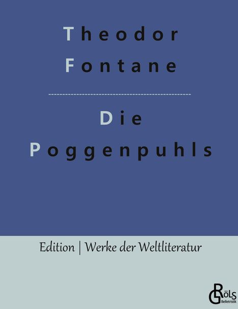 Theodor Fontane: Die Poggenpuhls, Buch