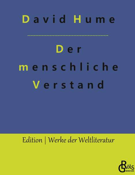 David Hume: Eine Untersuchung im Betreff des menschlichen Verstandes, Buch