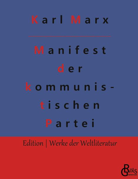 Friedrich Engels: Manifest der kommunistischen Partei, Buch