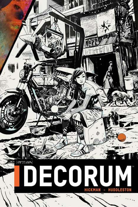Jonathan Hickman: Decorum, Buch