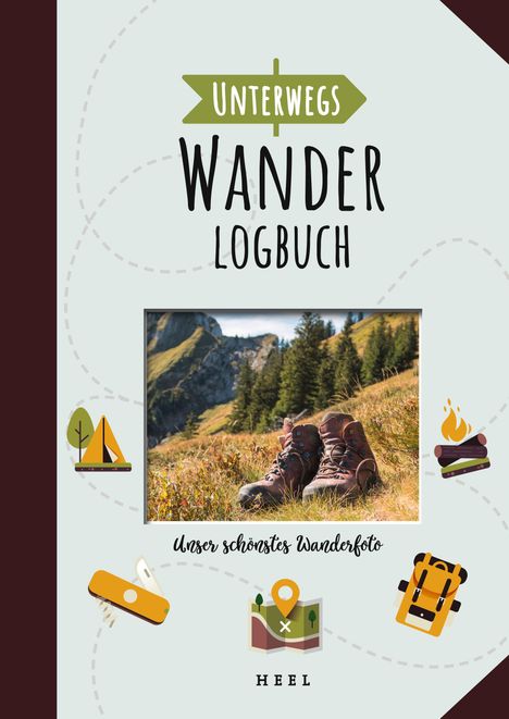 Unterwegs: Wander-Logbuch, Buch