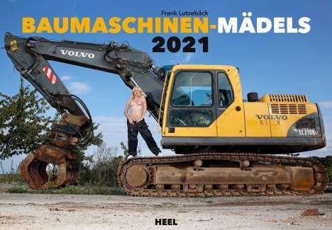 Lutzebäck, F: Baumaschinen Mädels 2021, Kalender
