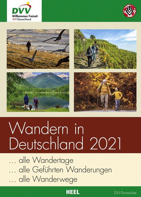 Wandern in Deutschland 2021, Buch