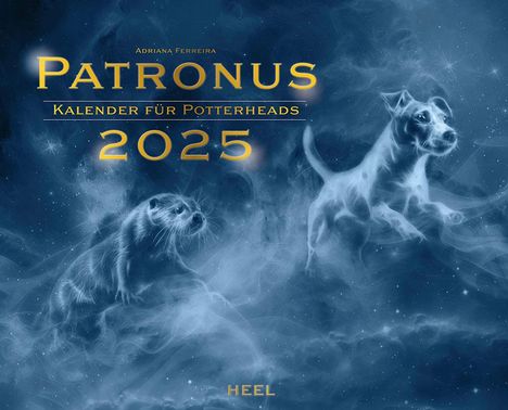 Adriana Ferreira: Patronus Kalender für Potterheads 2025 Wandkalender, Kalender