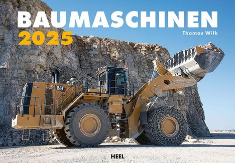 Thomas Wilk: Baumaschinen Kalender 2025, Kalender