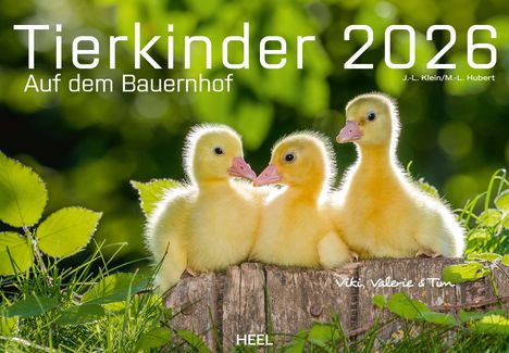 J. -L. Klein: Tierkinder auf dem Bauernhof Kalender 2026, Kalender